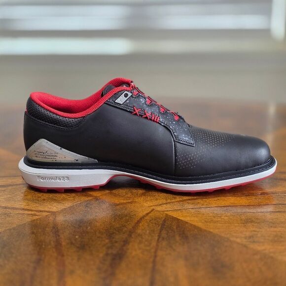 Nike Jordan ADG 5 Wide Low Bred Golf Shoes Women's 9.5 New Black Red FQ7874-001 - Picture 9 of 15